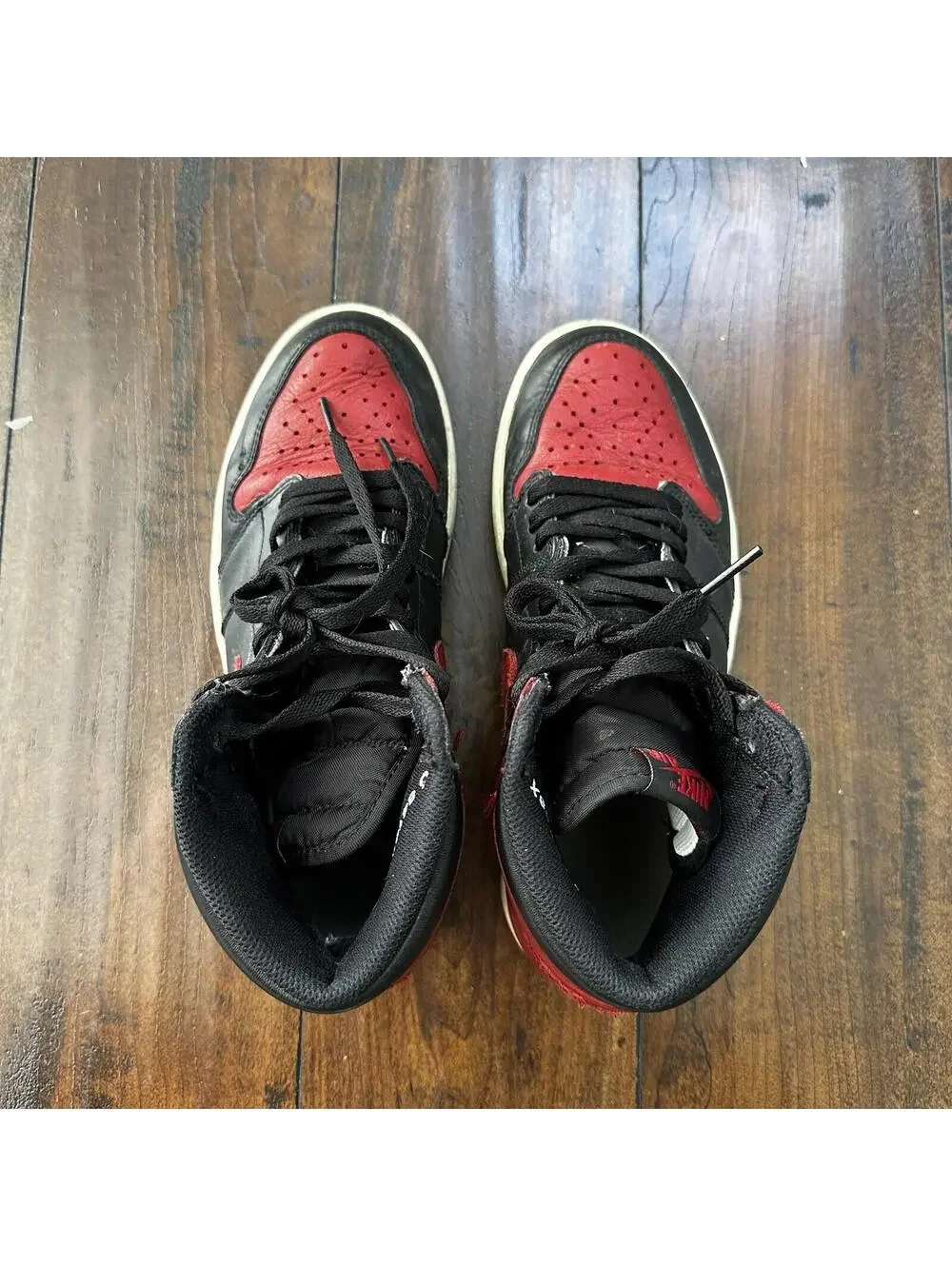 Size 8 - Jordan 1 Retro OG High Banned, Bred 2016 - 555088-001 No Box